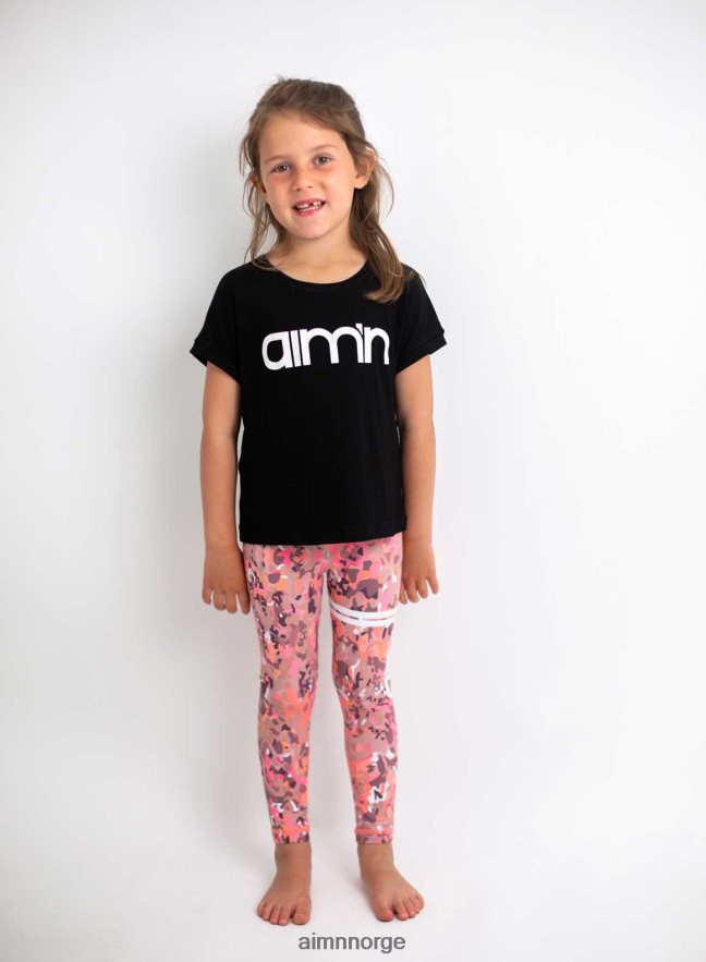 AIM'N barn svart mini-rullermet topp 6FV40N887 klær