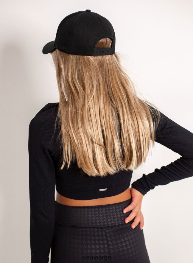 AIM'N barn svart mini-logohette 6FV40N885 tilbehør