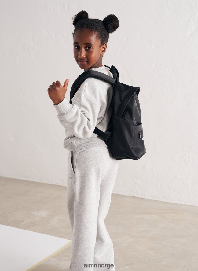 AIM'N barn svart mini ryggsekk i nylon 6FV40N893 tilbehør