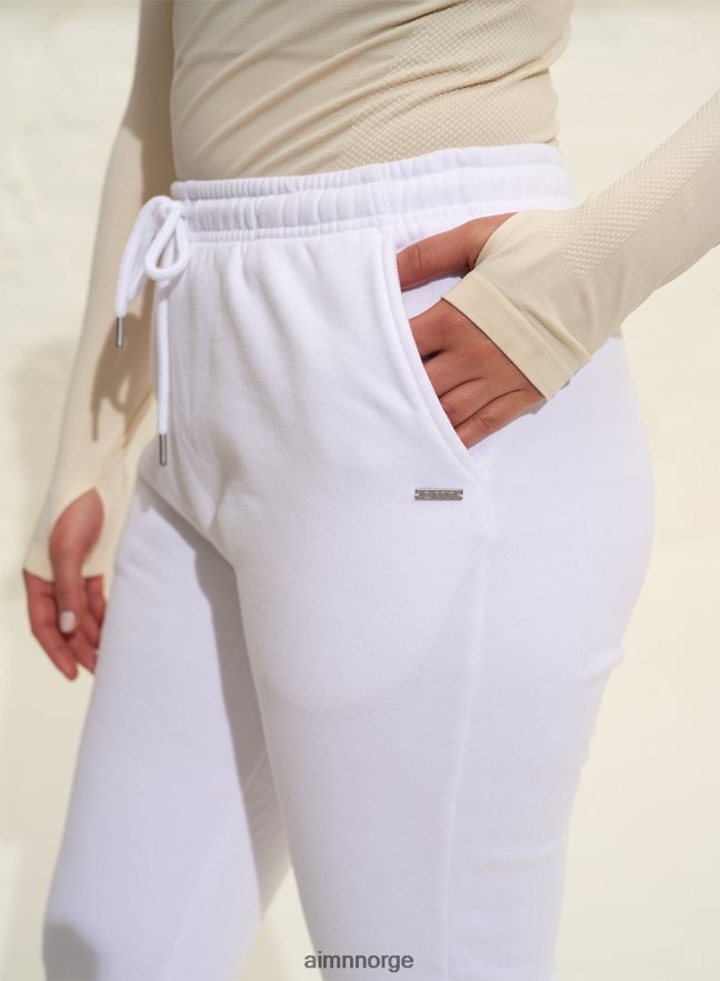 AIM'N kvinner hvit clf joggebukse 6FV40N677 klær