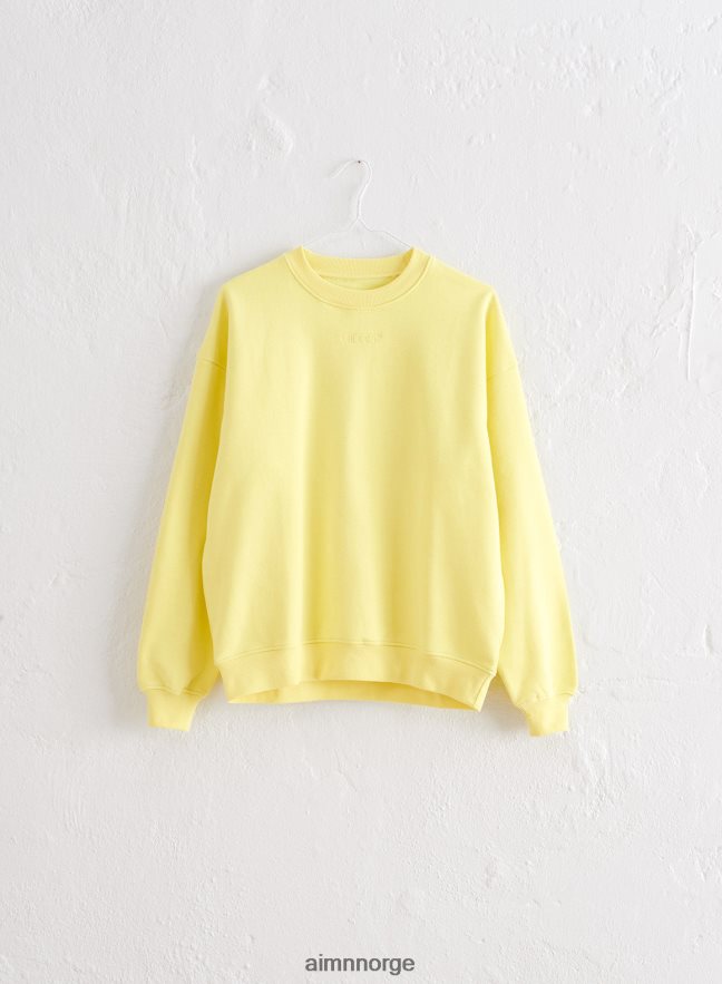 AIM'N kvinner sweatshirt med limonadelogo 6FV40N684 klær
