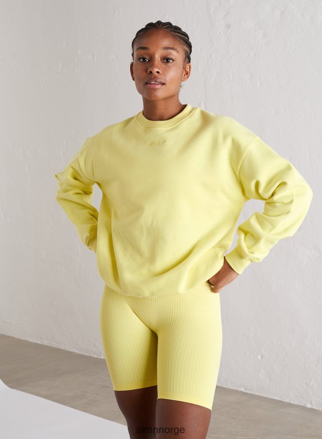AIM'N kvinner sweatshirt med limonadelogo 6FV40N684 klær