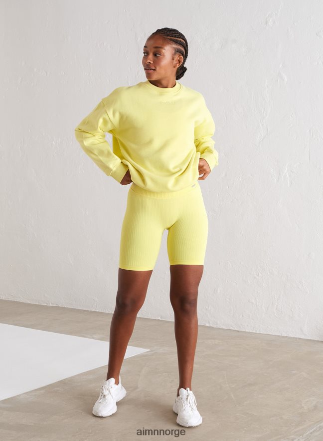 AIM'N kvinner sweatshirt med limonadelogo 6FV40N684 klær