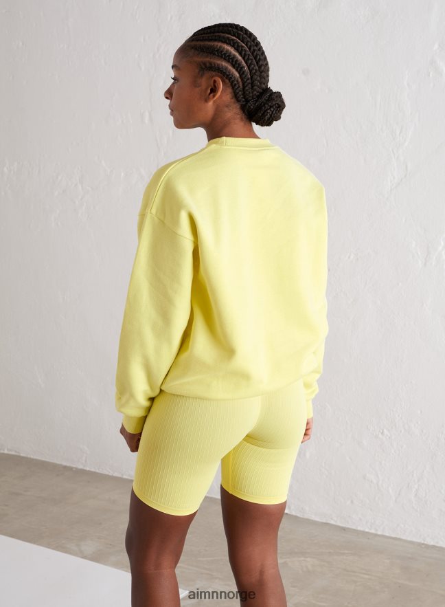 AIM'N kvinner sweatshirt med limonadelogo 6FV40N684 klær