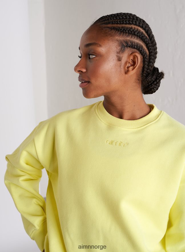 AIM'N kvinner sweatshirt med limonadelogo 6FV40N684 klær