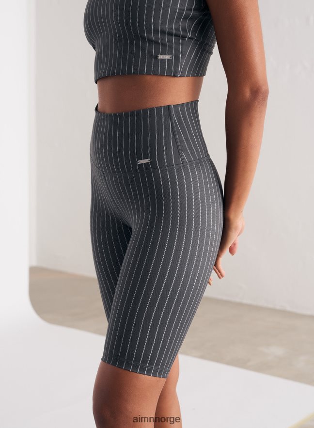 AIM'N kvinner pinstripe bikershorts 6FV40N582 klær