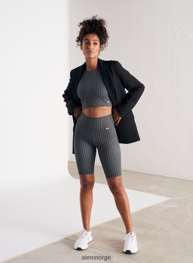 AIM'N kvinner pinstripe bikershorts 6FV40N582 klær
