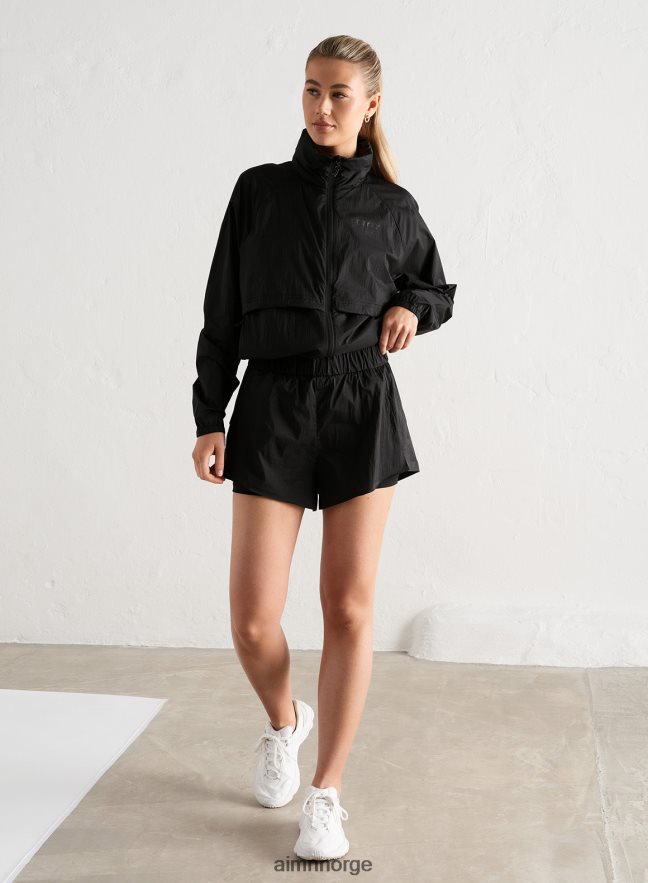 AIM'N kvinner svarte trailshorts 6FV40N517 klær