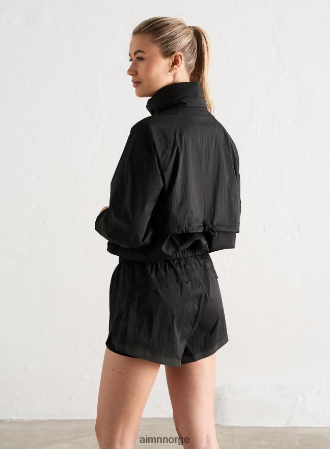 AIM'N kvinner svarte trailshorts 6FV40N517 klær