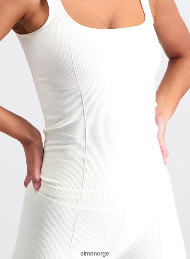 AIM'N kvinner off-white luksus sømløs singlet 6FV40N320 klær