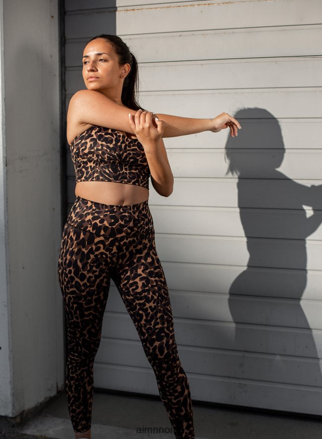 AIM'N kvinner cheetah tights 6FV40N52 klær