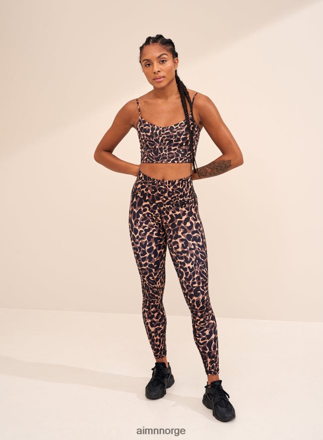 AIM'N kvinner cheetah tights 6FV40N52 klær