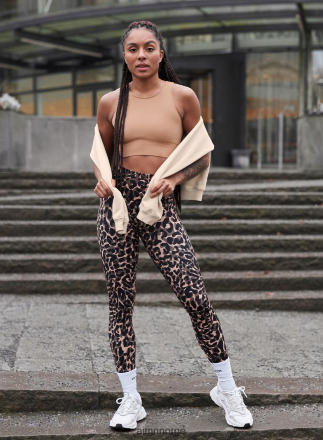 AIM'N kvinner cheetah tights 6FV40N52 klær