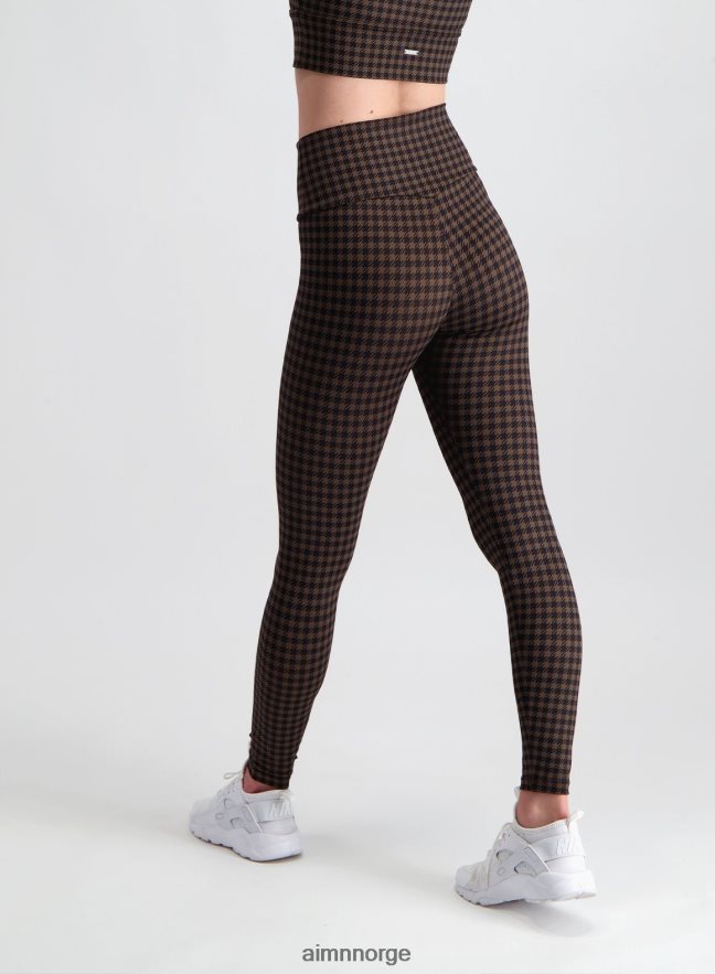 AIM'N kvinner macchiato dogtooth tights 6FV40N105 klær