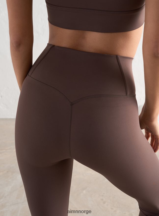AIM'N kvinner macchiato edge core tights 6FV40N68 klær