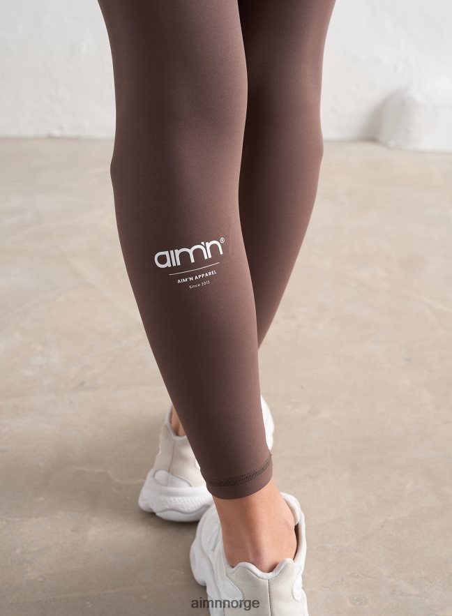 AIM'N kvinner macchiato edge core tights 6FV40N68 klær