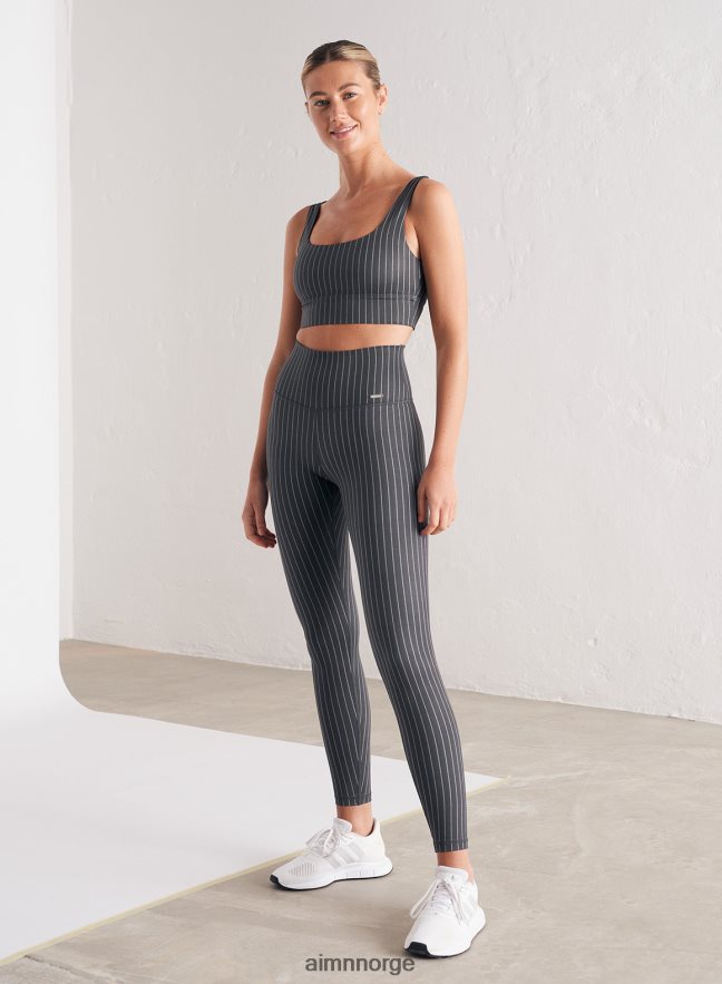 AIM'N kvinner pinstripe tights 6FV40N49 klær