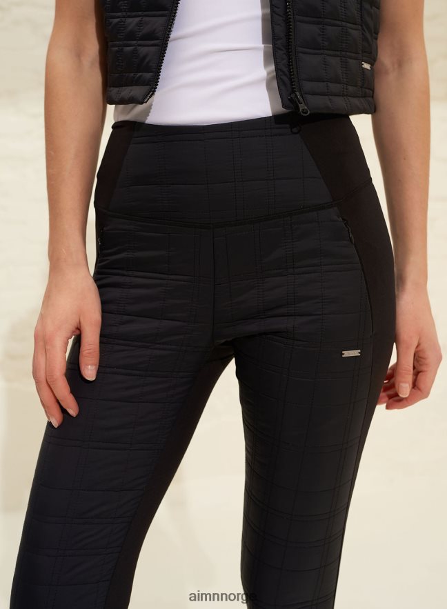 AIM'N kvinner rutete polstrede tights 6FV40N48 klær