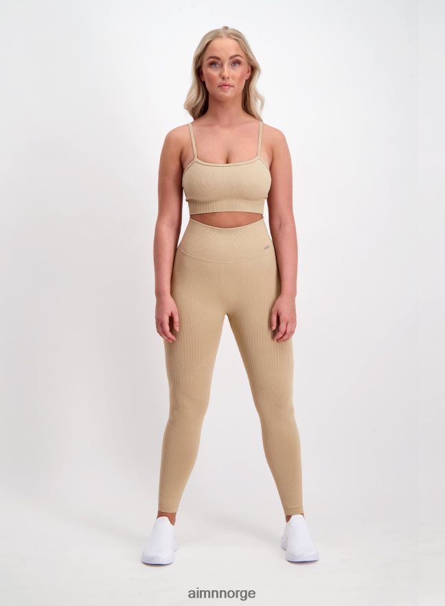 AIM'N kvinner sømløse tights med chai ribbet 6FV40N118 klær