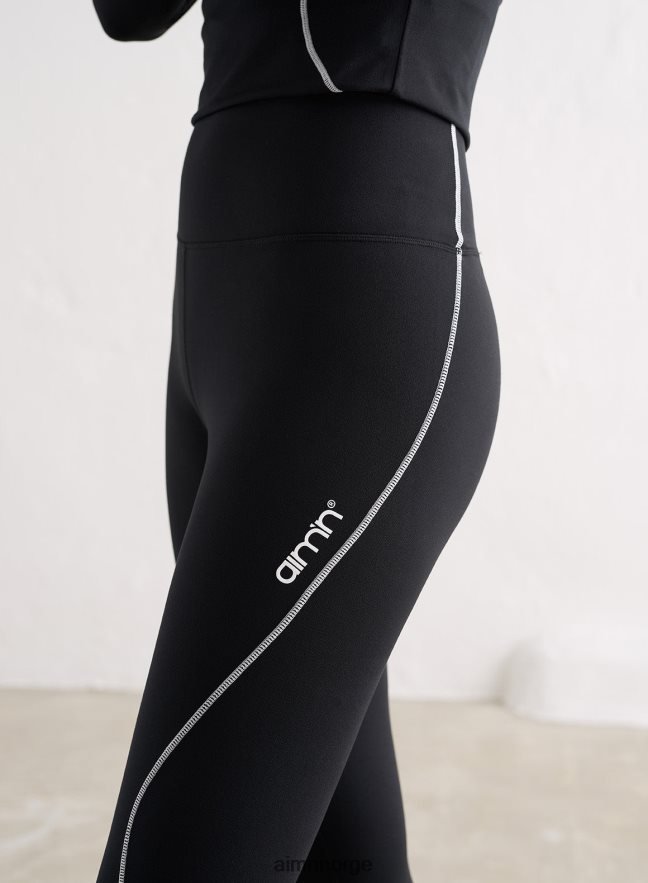 AIM'N kvinner svarte baselayer bukser 6FV40N76 klær