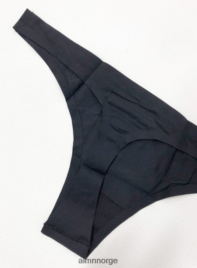 AIM'N kvinner svart usynlig thong 3-pack 6FV40N776 tilbehør