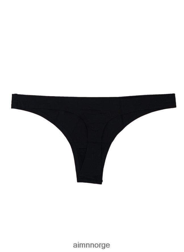 AIM'N kvinner svart usynlig thong 3-pack 6FV40N776 tilbehør