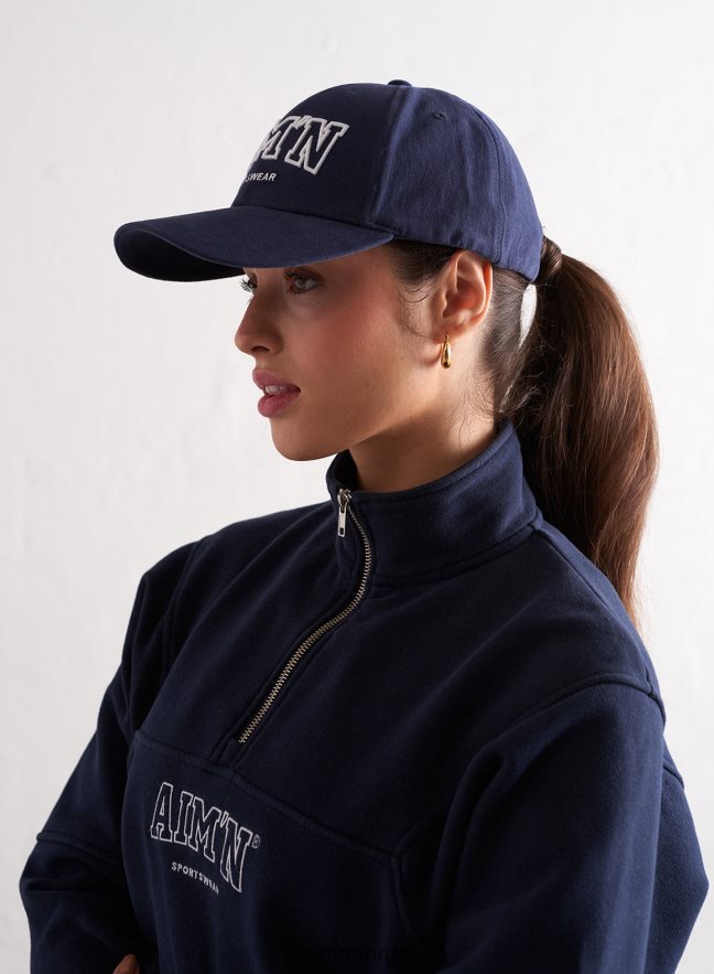 AIM'N kvinner marine college cap 6FV40N801 tilbehør