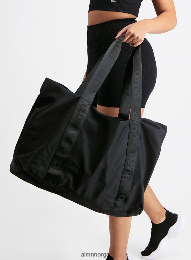AIM'N kvinner svart weekendbag 6FV40N786 tilbehør